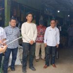 Tim satgas pangan Polres Mesuji bersama Bapanas melakukan inspeksi pengecekan harga pangan di Pasar