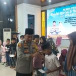 Kapolres Mesuji Berikan Santunan kepada 30 Anak Yatim di Acara Peringatan Nuzulul Qur’an dan Buka Bersama