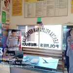 Kabid Dokkes Polda Lampung Selaku Pamatwil Cek Ruang Pelayanan Pamapta SPKT Polres Mesuji
