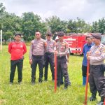 Polres Mesuji Bersama Perusahaan PT. SIP Melaksanakan Apel Pencegahan Karhutla dan Simulasi Pemadaman Kebakaran Hutan
