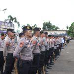 Polres Mesuji Melaksanakan Apel Sabuk Dan Kentongan Kamtibmas di Wilayah Hukumnya